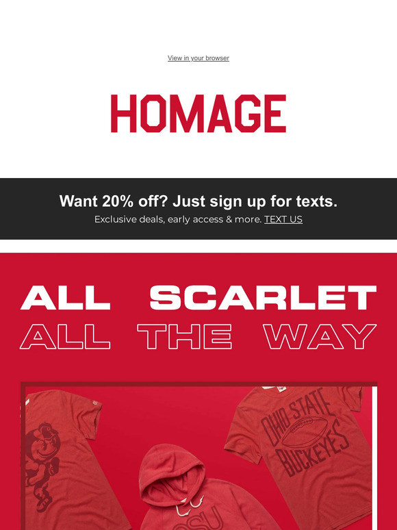 🔴🔴🔴 Scarlet the Shoe is coming!