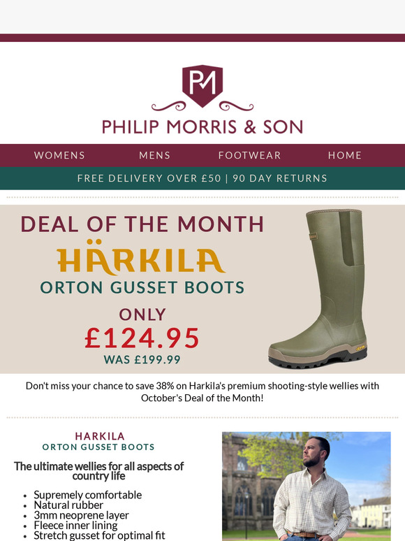 💥Deal of the Month: Harkila Orton Wellington Boots