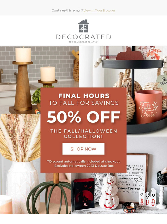 LAST CHANCE TO SAVE🍂