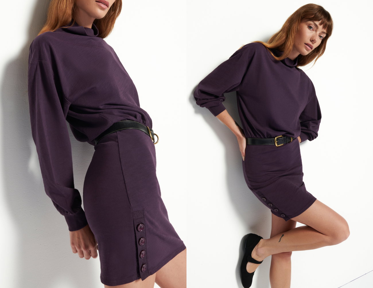 Lisa Dress (This one comes in Fig Jam.) | NATIONLTD