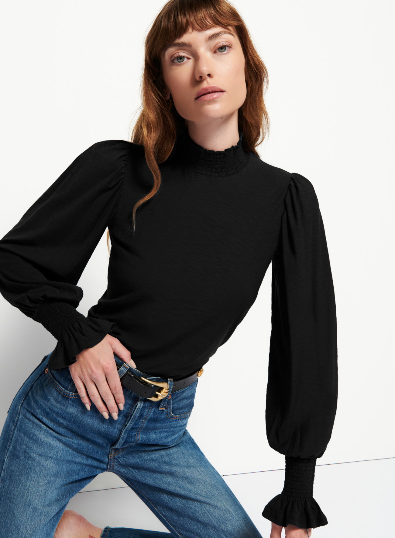 Violet Long Sleeve (This one comes in Jet Black) | NATION LTD