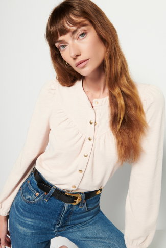 Luanne Top (This one comes in Cream Puff.) | NATIONLTD