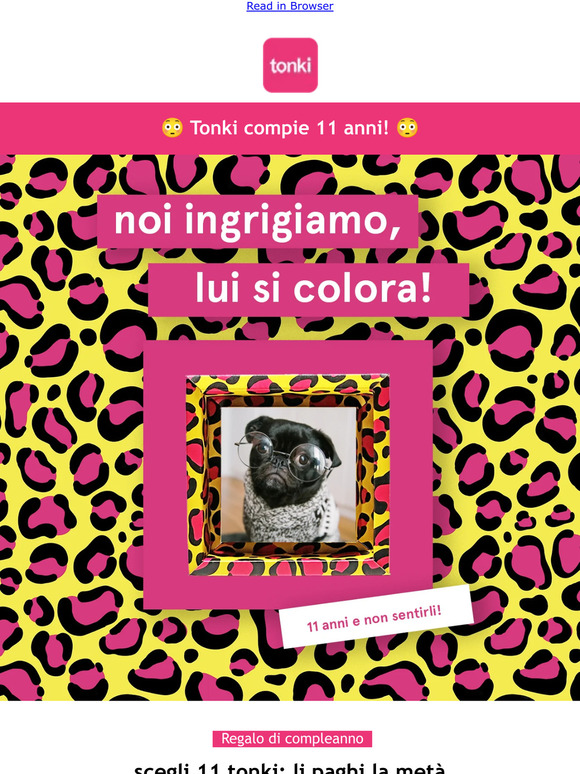 Tonki compie 11 anni 🎂