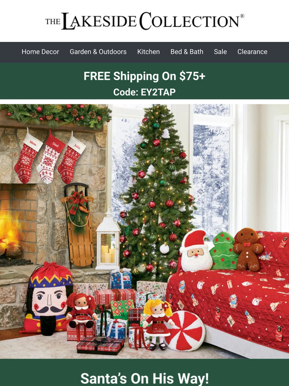 Lakeside Collection Get Ready for a Merry Christmas with Our New