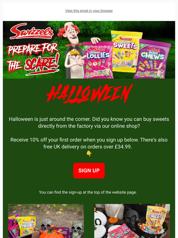 Exclusive Access: Buy Directly from Swizzels Factory! 🎃