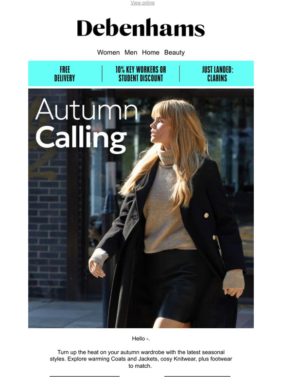 Your autumn wardrobe is just heating up —