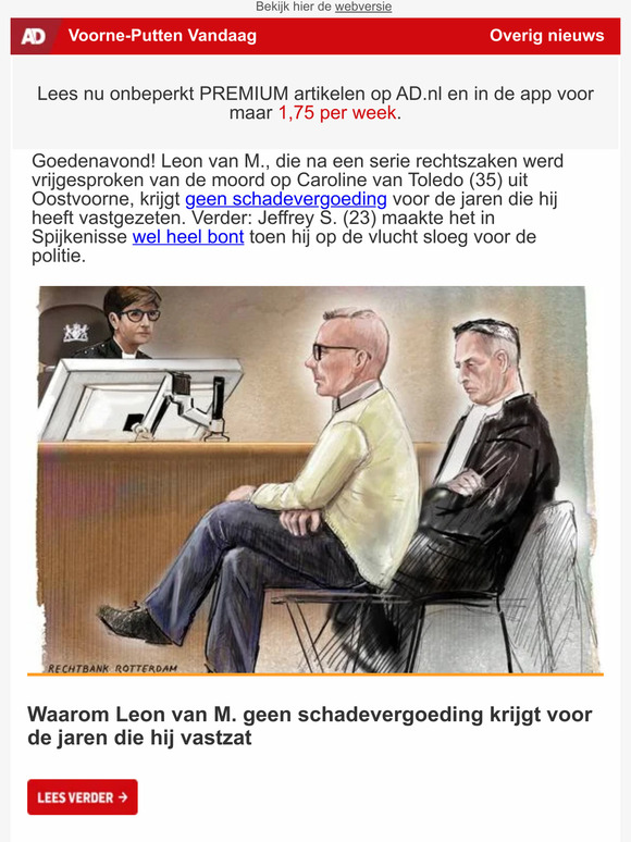 AD Webwinkel, Volkskrant, Trouw, Parool & Reg: Waarom Leon Van M. Geen ...