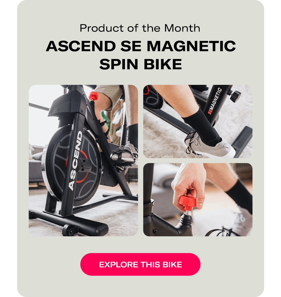 ASCEND Meet our Powerful Spin Bike 💥 Milled