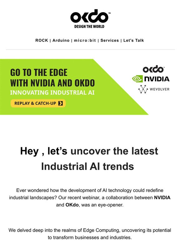 Let's unlock Industrial AI with NVIDIA: Insights from our latest webinar 🚀