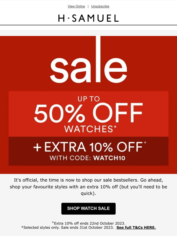 Samuel on sale watch sale