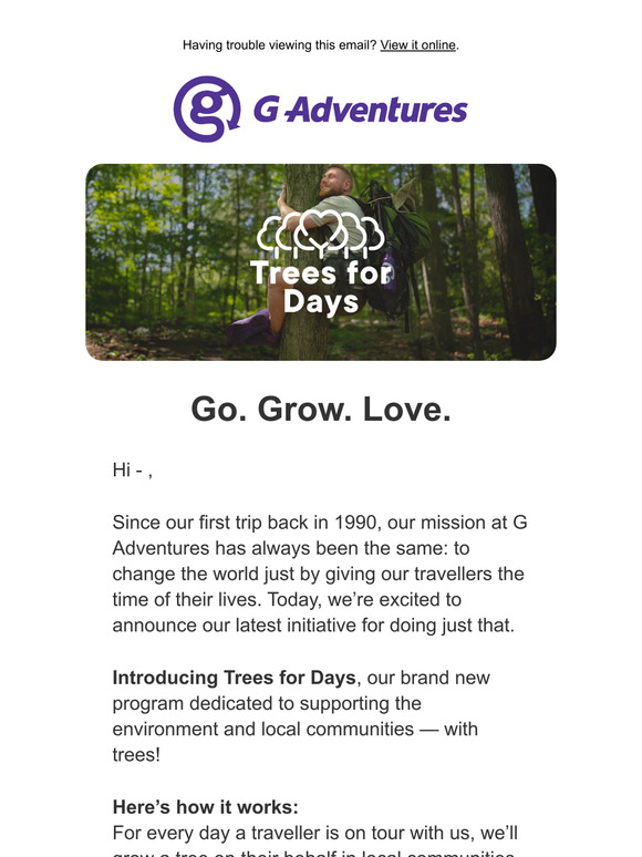 Meet our newest way of changing the world