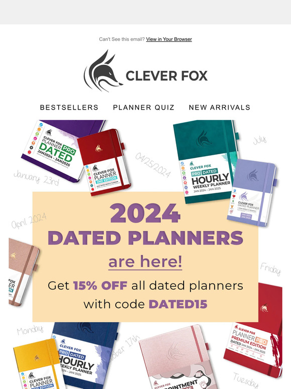 Clever Fox Planner Unveiling 2024 Your Clever Fox 2024 Dated Planner   C@2x 