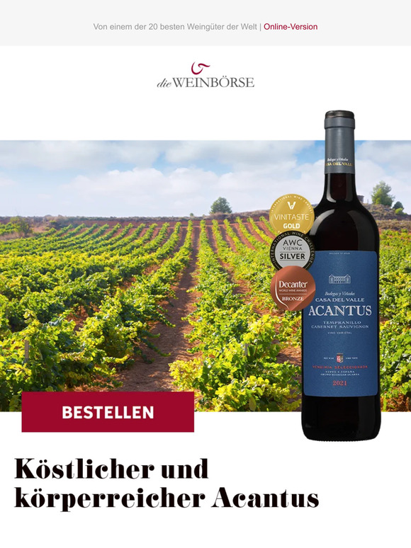 Medaillenbepackter Acantus