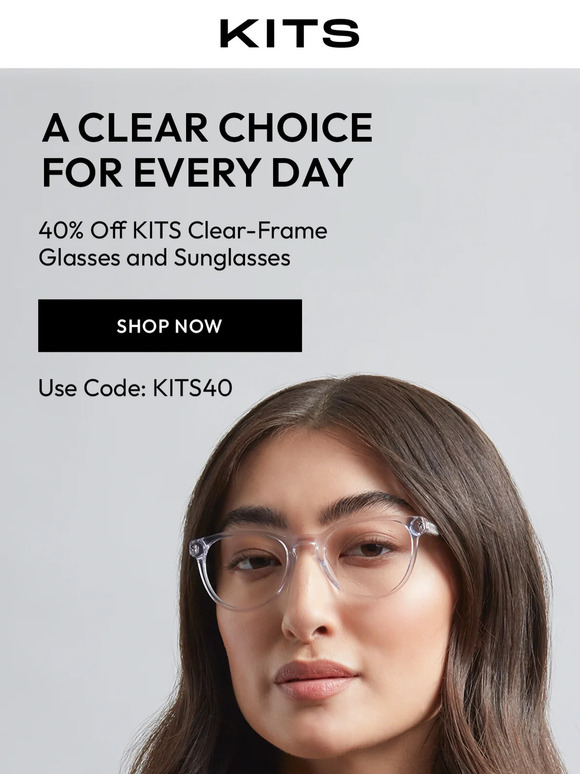 Take 40 Off ClearFrame Glasses 🤓 Milled