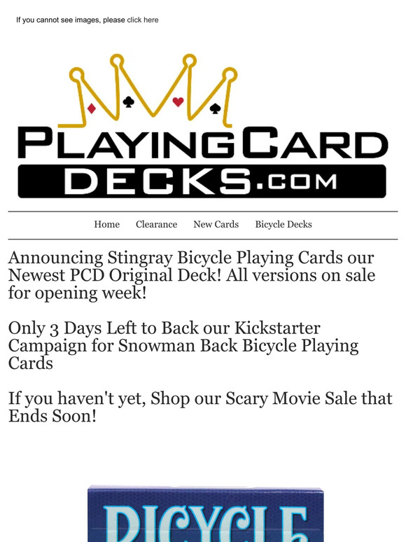 Our Newest Bicycle Playing Cards