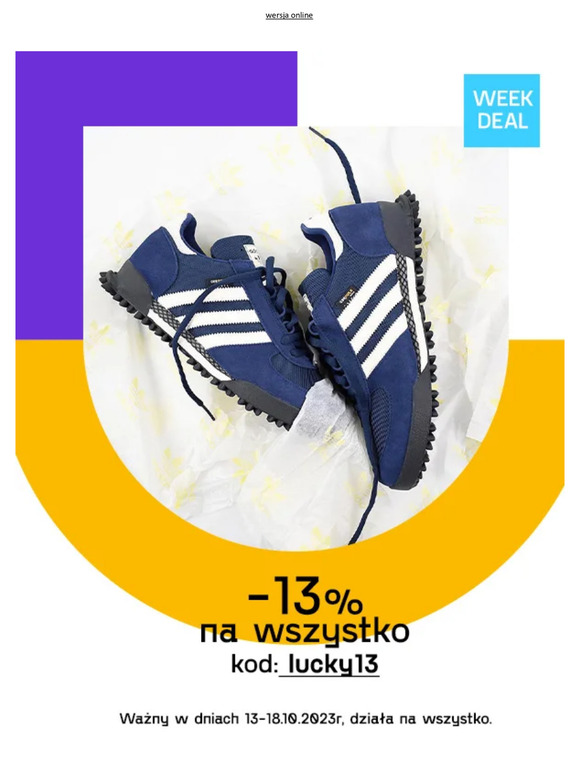 -13% na wszystko. OSTATNIE GODZINY RABATU 🛍