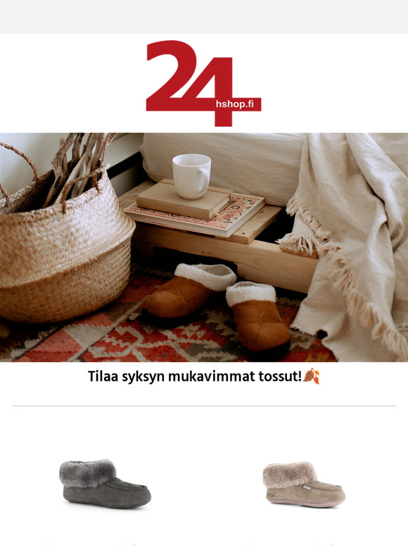 Tilaa syksyn mukavimmat tossut!🍂