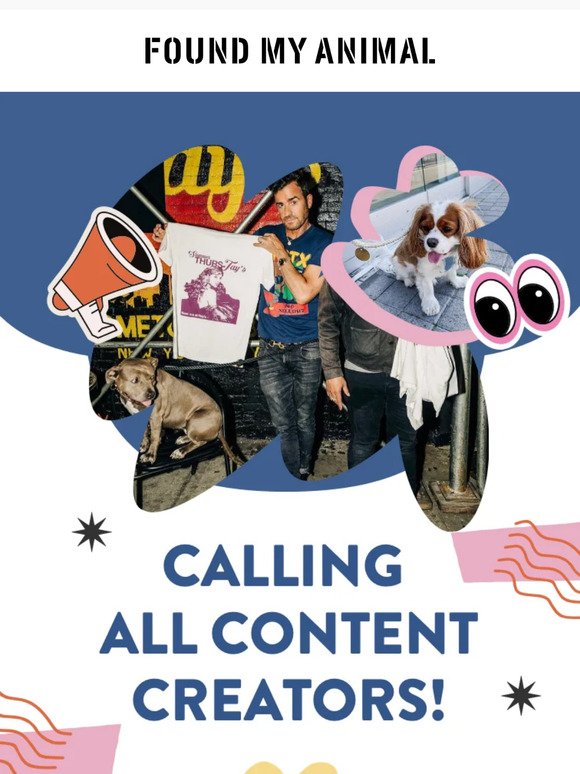 Calling all pet Content Creators 📣