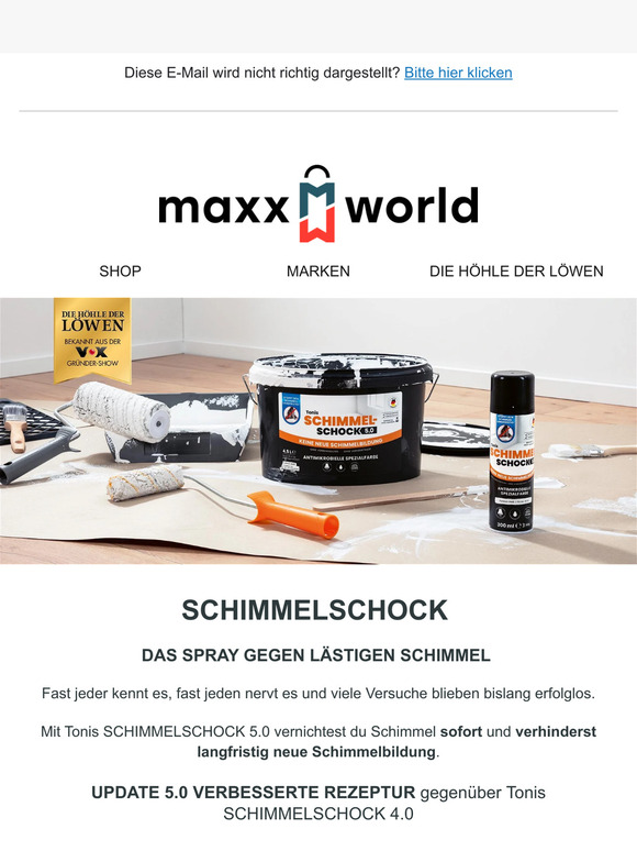 Montag noch im TV heute exklusiv bei uns - Tonis SCHIMMELSCHOCK 5.0