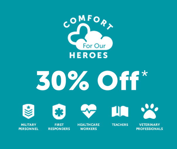 Comfort For Heroes | 30% Offg