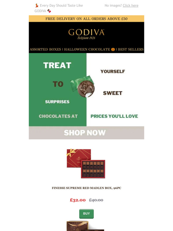 Godiva Chocolates GODIVA Chocolates at Prices You'll Adore!💸 Milled