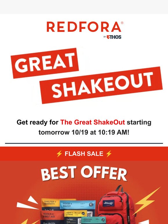 Are You Ready For The Great ShakeOut?!