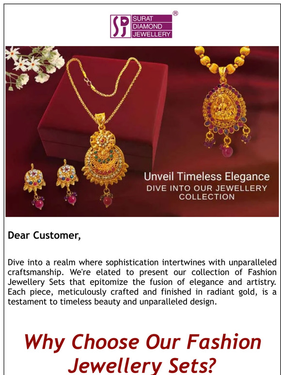 Elevate Every Occasion: Introducing Our Timeless Jewellery Sets