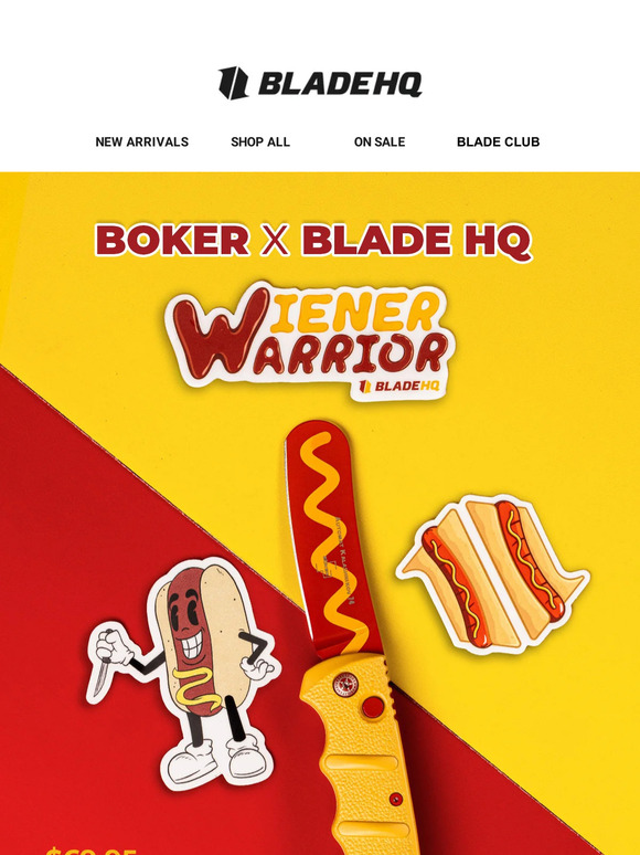 Blade HQ Source Boker Wiener Warrior Exclusive now available! Milled
