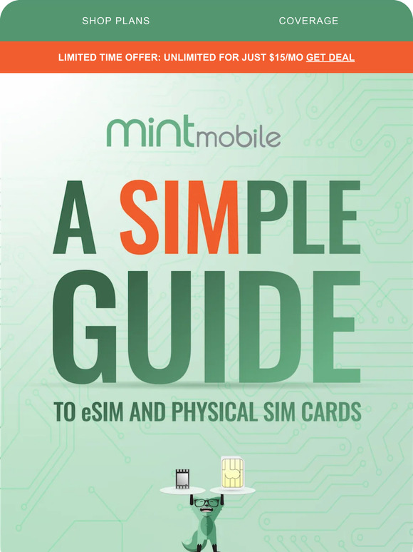 Mint Mobile Wanna understand the difference between eSIM and physical