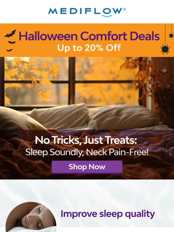 🎃Halloween Comfort Deals are Here!