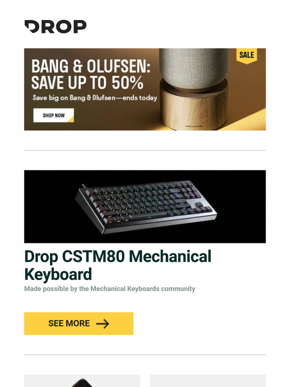 Drop Drop CSTM80 Mechanical Keyboard, Dwarf Factory The Primal Mecha Artisan Keycap, Elesense