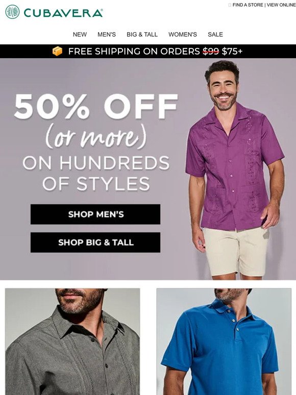 50% Off (Or More) On Hundreds of Styles