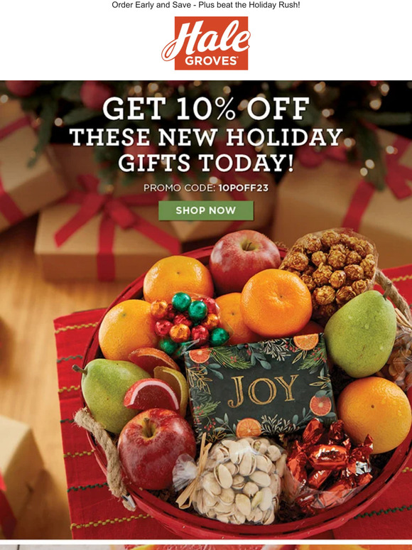 Get 10% Off These Classic & New Holiday Gifts Today!