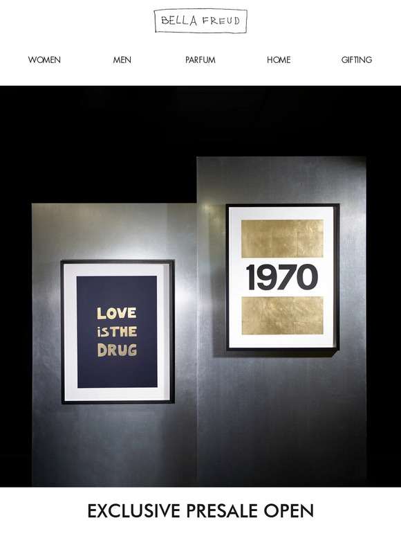 Bella Freud x King & McGaw Limited Edition Prints
