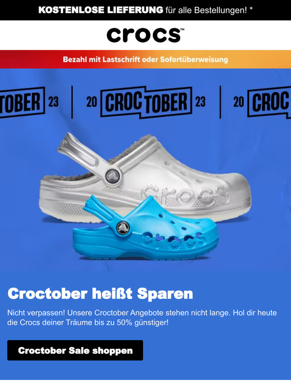Hol jetzt deine Faves aus dem Croctober Sale!
