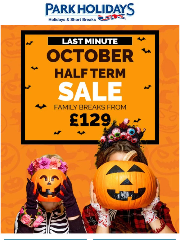 Get away from just £129 plus Pets Go FREE