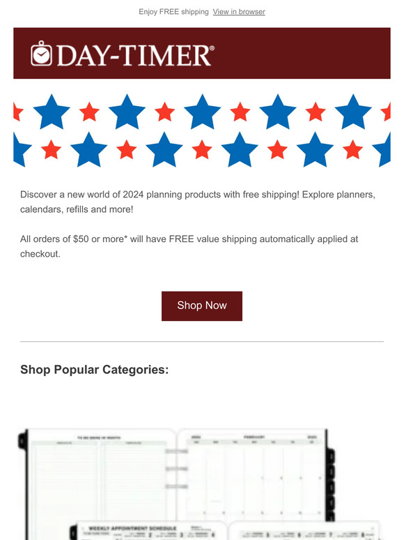 DayTimer Discover great savings with DayTimer 2024 planning products