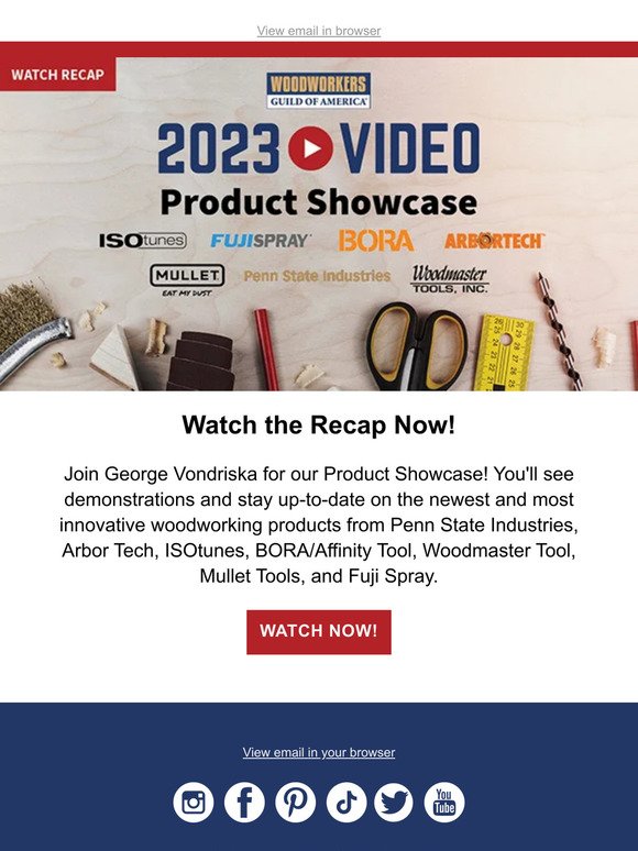 Watch the full WWGOA 2023 Product Showcase!