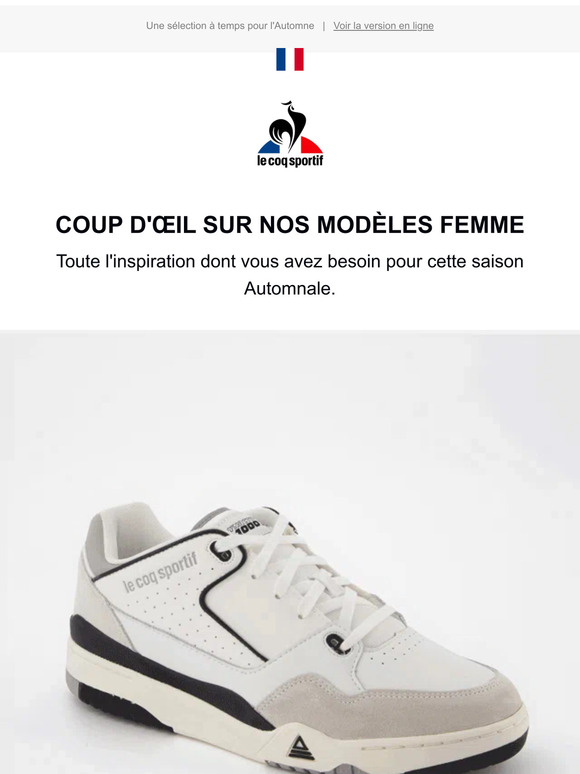 femme le coq sportif