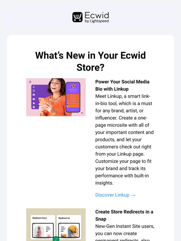 🆕 Superb New Tools to Get the Most Out of Your Ecwid Store