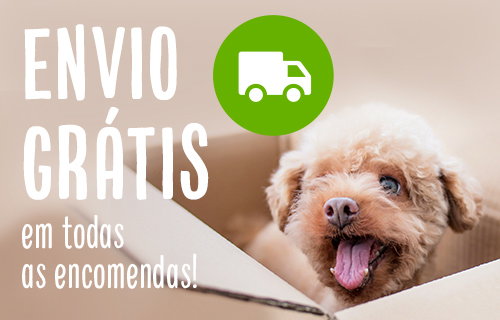 Envio grátis em todas as encomendas