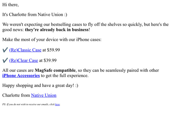 Our iPhone Cases are back!
