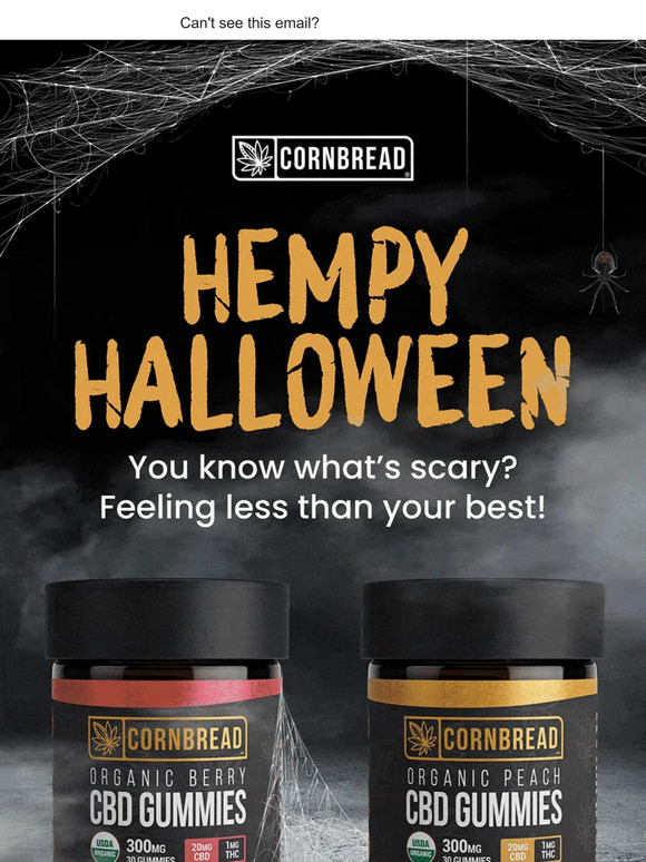 Cornbread Hemp FREE gummies inside! Milled