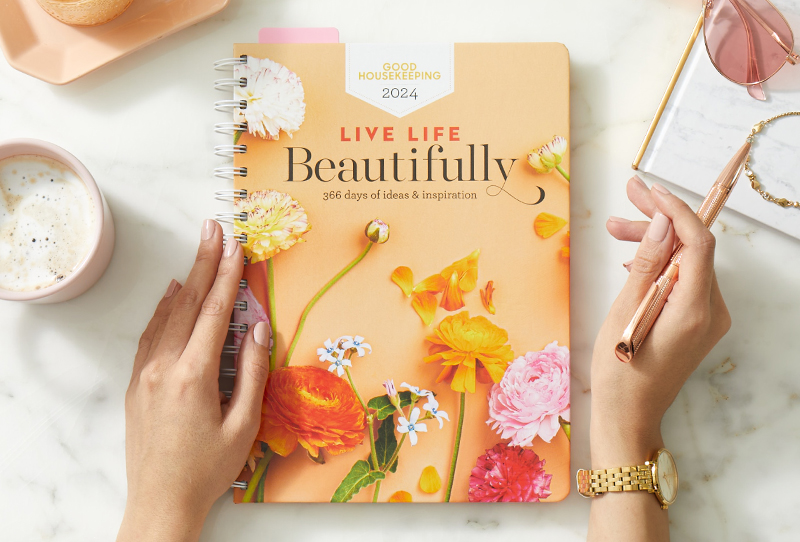 House Beautiful Get Ready For 2024 with The Good Housekeeping Planner