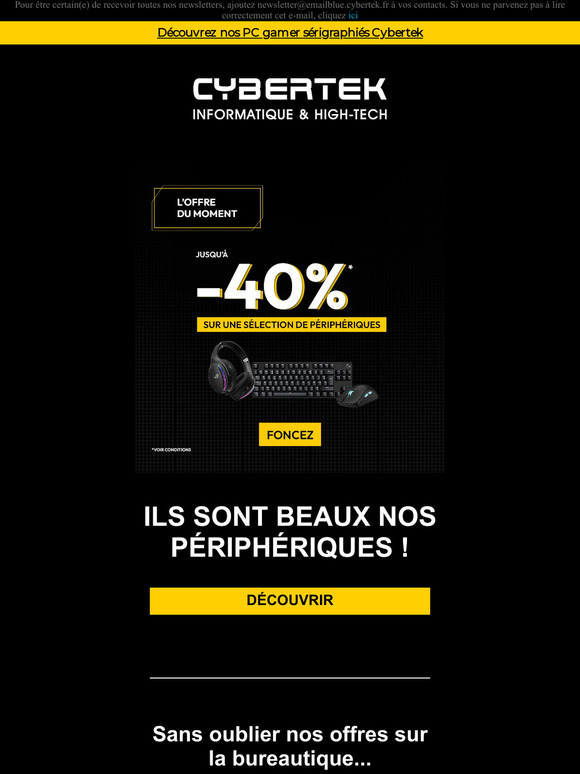 Ils sont beaux nos périphériques !