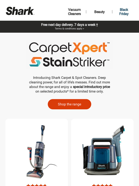 Shark Clean Introducing Shark Carpet & Spot Cleaners Milled