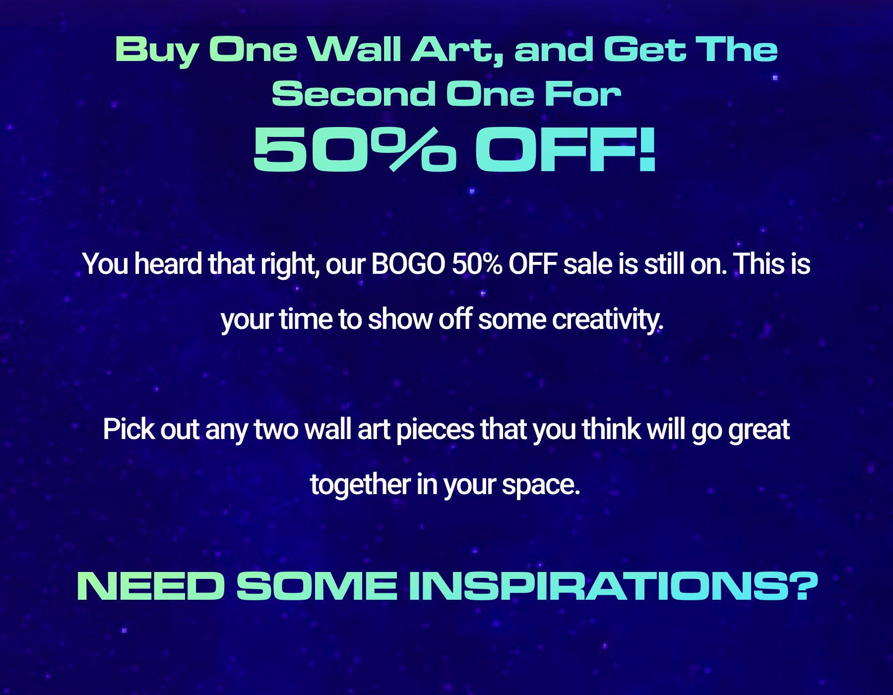 Canvas Freaks LLC Our BOGO 50 Sale is still on 🔥 Milled