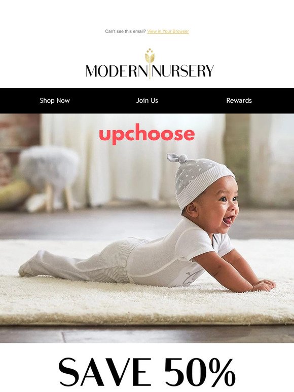 50% Off Your First UpChoose Order
