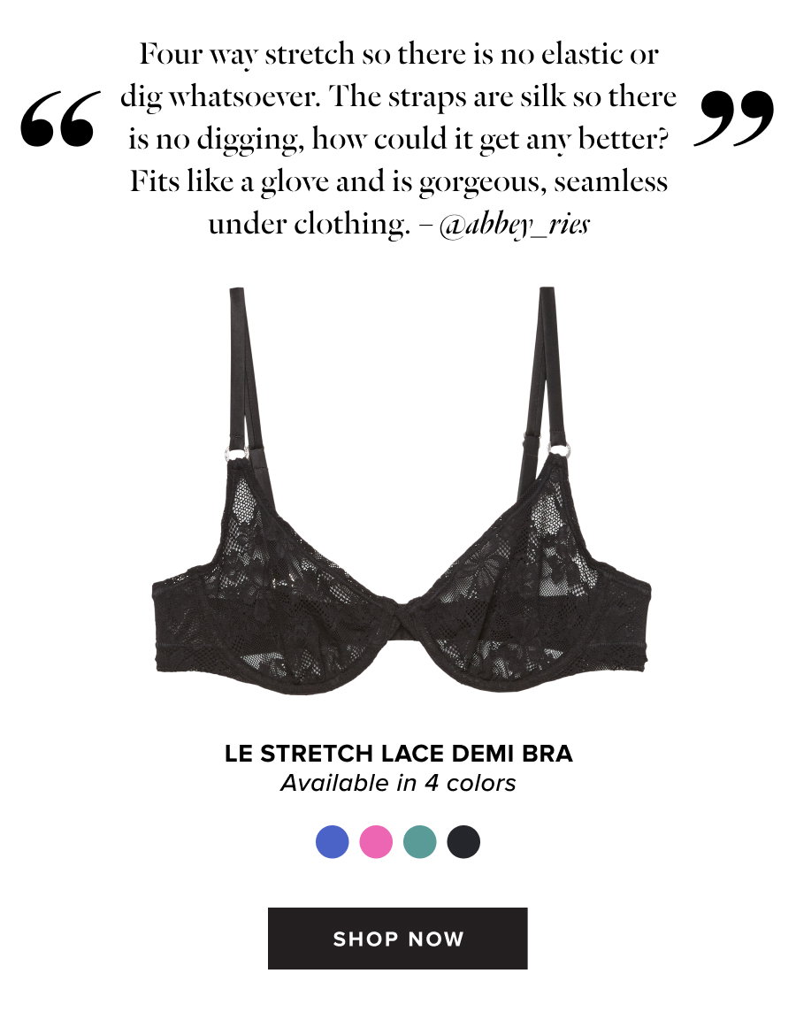 Le Stretch Demi Bra