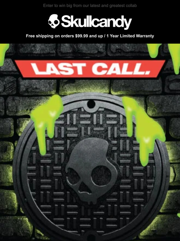 Skullcandy FREE STUFF The limited edition Skullcandy x TMNT